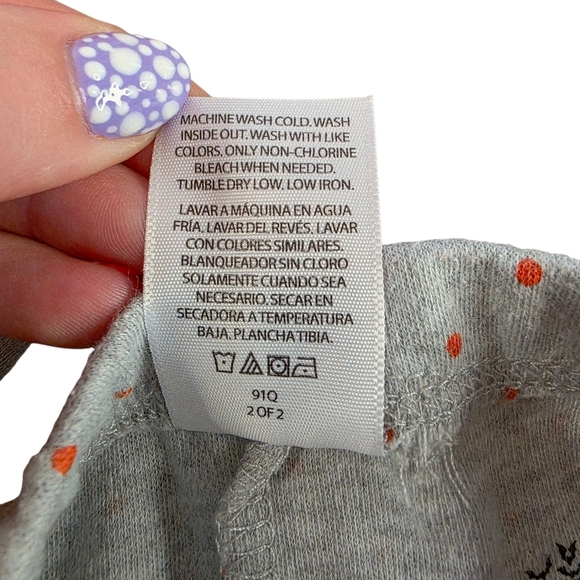 🎃 Cutest Pumpkin Baby Matching Bodysuit/Pant Outfit - 2-Piece Set - Size 18M 🎃 - Picture 5 of 8